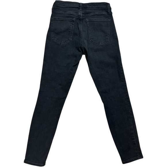 Gap Black True Skinny Mid Rise Jeans size 4 / 27 - Picture 2 of 4